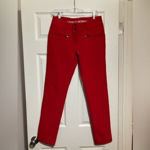 Perfect Moment straight leg red ski pants medium
